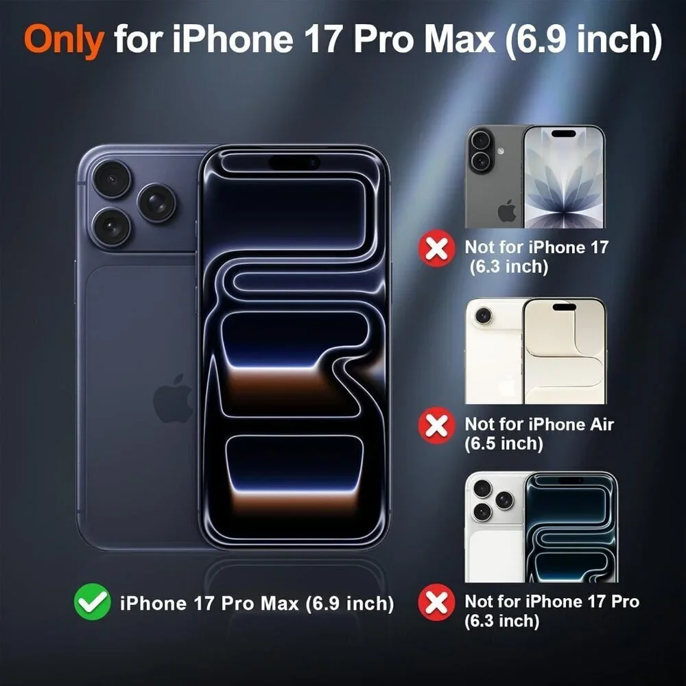 Blue Green I-phone 17 Pro Max Case Compatible Mag Safe Matte Shockproof